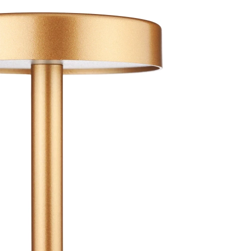 34 cm Lampa stołowa z wbudowanym akumulatorem | Lampa nocna z trzema barwami świecenia | Nastrojowa lampka do hotelu, restauracji | HJA28-ROSEGOLD-2