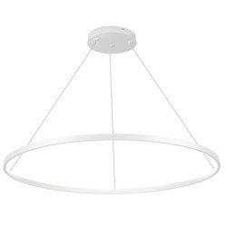 Jednoczęściowa Nowoczesna lampa wisząca | LED | Biała | RLK-C01-30W-W