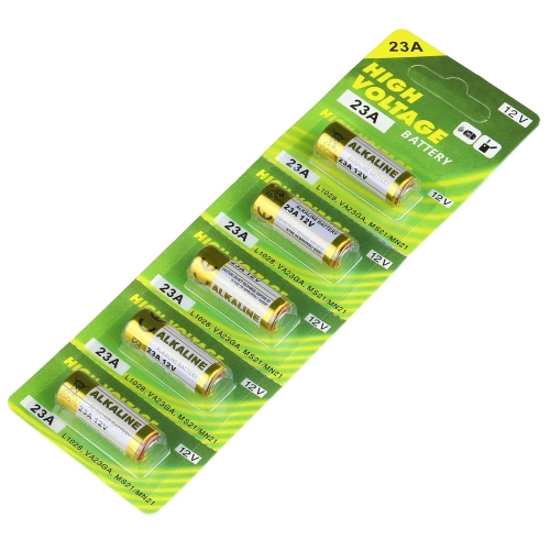 Blister 5 baterii alkaicznych MN21 (23A) 12V | MN21