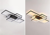 Nowoczesna lampa sufitowa zmieniająca barwę światła| LED | Pilot 