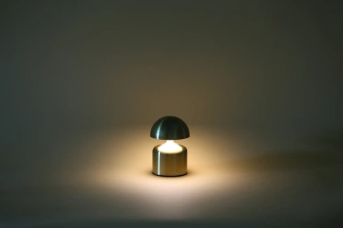 Lampka stołowa LED Grzybek | Bezprzewodowa lampka do hotelu, restauracji | Nocna lampka dotykowa | HJA41-COPPER