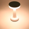 Bezprzewodowa lampka stołowa | Dotykowa lampka nocna z regulowaną barwą światła | Lampka USB | HJA14-SILVER