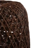 Rattanowa lampka nocna | Stylowa lampka stołowa | ZBD-C2314-BR