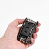 Multitool rowerowy - imbusy, ampule, nasadki | Narzędzia 16w1 | Zestaw kluczy | MFT-16in1