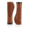 Ergonomiczne chwyty rowerowe 22.2 mm | Antypoślizgowe, amortyzujące, wygodne gripy na kierownicę | FD187-BR