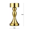 Lampa stołowa z wbudowanym akumulatorem | Lampa nocna z trzema barwami świecenia | Nastrojowa lampka do hotelu, restauracji | HJA10-A-GOLD