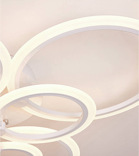 Wieloczęściowa Nowoczesna lampa wisząca | LED | Biała | RLG-C180W-W