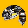 Żarówka samochodowa LED W5W T10 2 SMD 7020