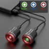 Inteligentna tylna lampka rowerowa | Oświetlenie LED z czujnikiem hamowania  |  Wodoodporna tylna lampka rowerowa LED IP65 z funkcją hamowania i ładowaniem USB | WD-SR