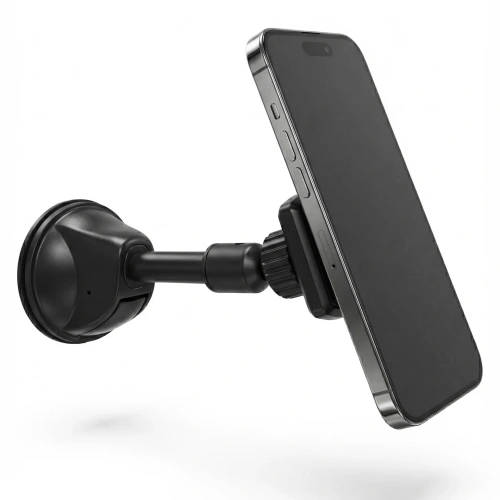 Samochodowy uchwyt magnetyczny do telefonu | przyssawka na szybę przednią | PSI-M023