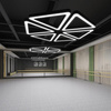 Lampa sufitowa wisząca LED 36W | trójkątna | aluminium | CCD niemrugająca | Φ60x6 | LPL-006