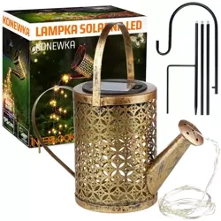 Ogrodowa lampa solarna LED Konewka | 95 cm, 600 mAh | FLD-17-W