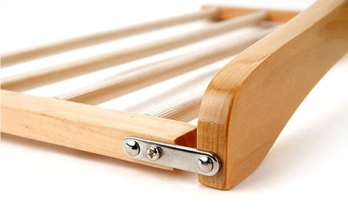 Wieszak ubraniowy | Obrotowy wieszak na spodnie | S-8101-WOOD