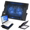 Podkładka chłodząca - podstawka pod laptopa 9-17'' | F2-BLACK