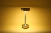 Lampa stołowa z wbudowanym akumulatorem | Lampa nocna z trzema barwami świecenia | Nastrojowa lampka do hotelu, restauracji | HJA30-SILVER