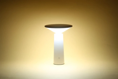 Bezprzewodowa lampka LED | Lampka stołowa z ruchomą głowicą | JX09-BLACK