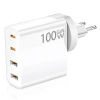 GAN | Ładowarka sieciowa 100W z portami USB 3.0 i USB-C