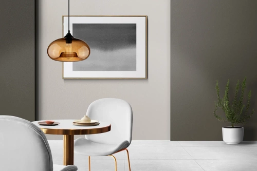 Nowoczesna szklana lampa wisząca | Brązowa | GB-D28-BR
