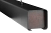 Nowoczesna prostokątna lampa wisząca | sterowanie pilotem | LED | czarna | SX41-120CM-48W-BK