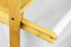 Kosz na pranie z szafką | Bambusowy | NZ-1BS-Bamboo