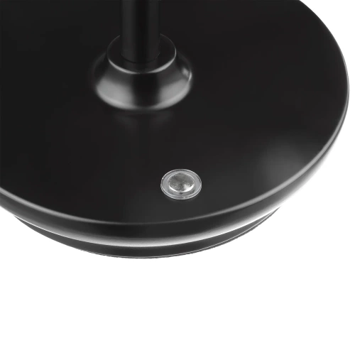Lampa stołowa z wbudowanym akumulatorem | Lampa nocna z trzema barwami świecenia | Nastrojowa lampka do hotelu, restauracji | HJA15-BLACK