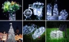 Girlanda solarna, lampa ogrodowa wbijana | 200 diod LED, 20m | biały zimny | FLD-200LED-WC