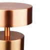 Bezprzewodowa lampka stołowa | Dotykowa lampka nocna z regulowaną barwą światła | Lampka GRZYBEK USB | HJA29-ROSEGOLD