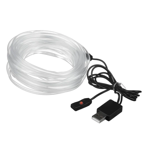Dwustronny światłowód | Wielokolorowy pasek led | El wire | RGB-5M-2