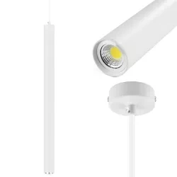 Biała lampa wisząca | Nowoczesna lampa sufitowa | Oświetlenie dekoracyjne | CTD-L80CM-WHITE