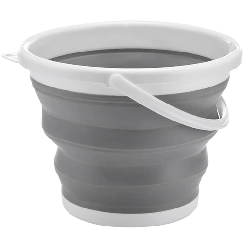 Wiadro składane | Silikonowe | Przenośne | XCP-5L-GREY