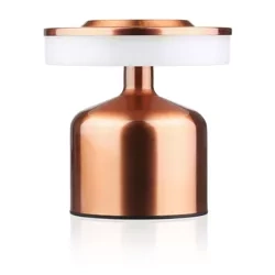 Lampka stołowa LED z dotykową obsługą | Lampka nocna z trzema barwami świecenia | HJA43-COPPER