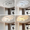 Wieloczęściowa Nowoczesna lampa wisząca | LED | Czarna | RLG-C72W-W