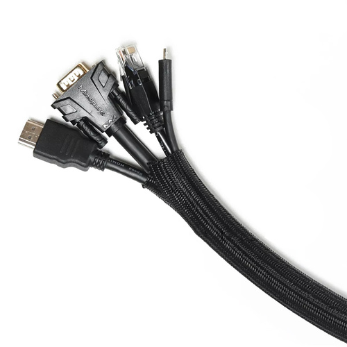 Oplot nylonowy na kable i przewody, organizer, osłona | 3 metry | ⌀10mm | SCS-010MM-3M