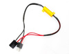 Filtr LED CAN BUS 50W 8Ω - oprawka H7 | D-50W-8-H7
