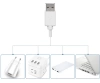 Lampki na lustro toaletki, do makijażu | 10 sztuk, 3 barwy świecenia, regulacja jasności, kabel USB 2m | HZJ-V10
