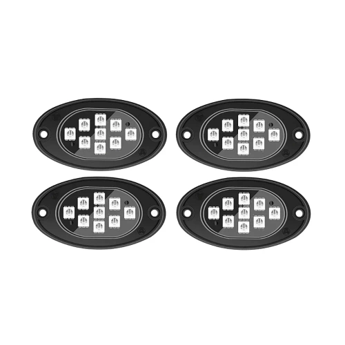 Lampki pod samochód | RGB LED | Oświetlenie podwozia 4 sztuki