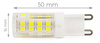 Żarówka LED G9 51 SMD 2835 | 5W=40W | 230V