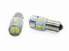 Żarówka samochodowa LED BA9S 6 SMD 5630 z soczewką