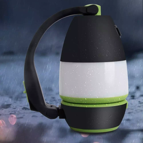 Wielofunkcyjna lampka kempingowa LED, latarka turystyczna z funkcją powierbanka | 3 tryby świecenia, 1500mAh | HWL-005