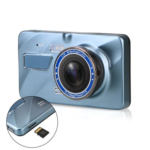 Wideorejestrator 1296p z ekranem 4" i G-Sensorem | Kamera samochodowa Full HD, dotyk, WDR, parking | PZ-V12