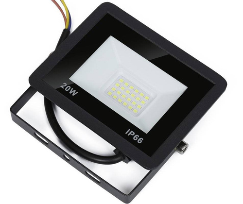 Zestaw oświetleniowy 40W 3800lm | 2x naświetlacz halogen 20W ze statywem roboczym 1.6m