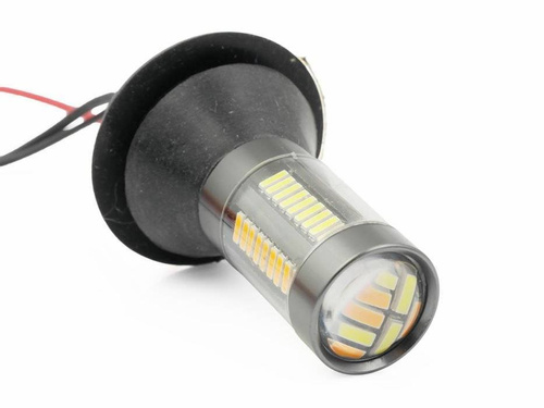 DRL 2w1 z kierunkowskazem |  Żarówki 66 SMD 4014 | Światła LED do jazdy dziennej | AUTOMAT