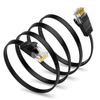 Kabel sieciowy LAN Ethener Kat. 6a | Patchcord RJ45 0,5M | Cat6a-0.5M