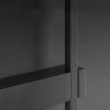 Nowoczesny kinkiet LED | 60cm 10W | Czarna lampa ścienna z aluminium | Lampa LED o barwie 4000K | YG-W003