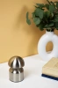 Lampka stołowa LED Grzybek | Bezprzewodowa lampka do hotelu, restauracji | Nocna lampka dotykowa | HJA41-SILVER