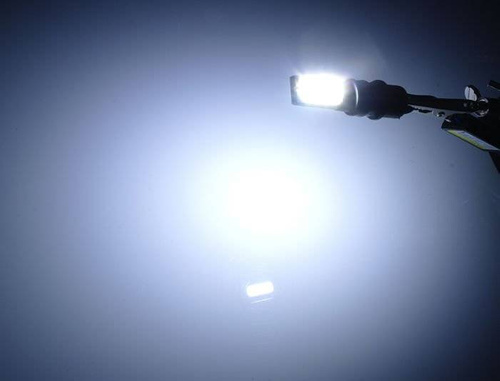 LED W5W T10 COB can bus dwustronna