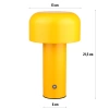 Lampa stołowa z wbudowanym akumulatorem | Nowoczesna lampka nocna | Dotykowa lampka stołowa  |  YG-D017-Y