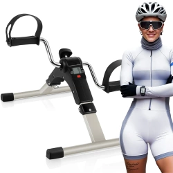 Mini rowerek treningowy z regulacją oporu i licznikiem LCD | Składany rowerek rechabilitacyjny do ćwiczenia rąk i nóg | Rotor |  DH-301