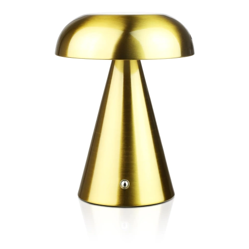 Lampa stołowa z wbudowanym akumulatorem | Lampa nocna z trzema barwami świecenia | Nastrojowa lampka do hotelu, restauracji | HJA24-GOLD