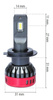 Zestaw żarówek LED H7 F6 CSP 100W 12V-24V